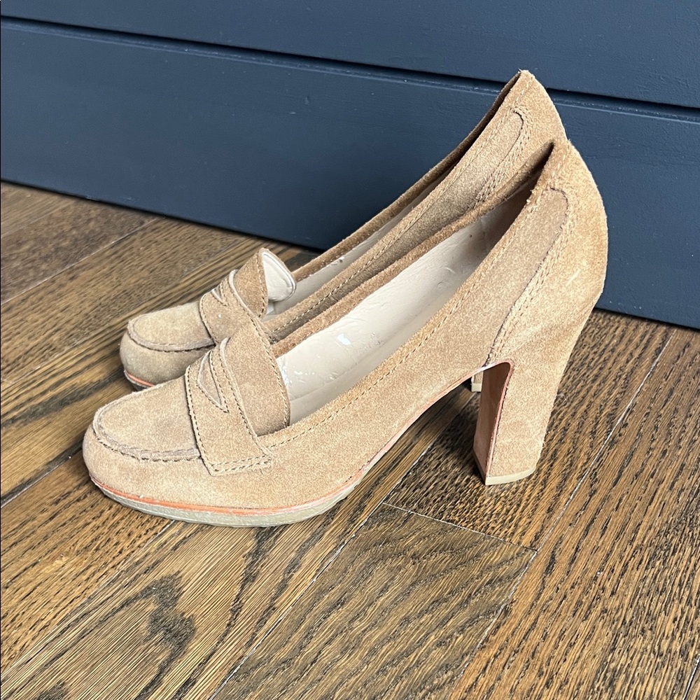 Talbots Tan Suede Women's Heels